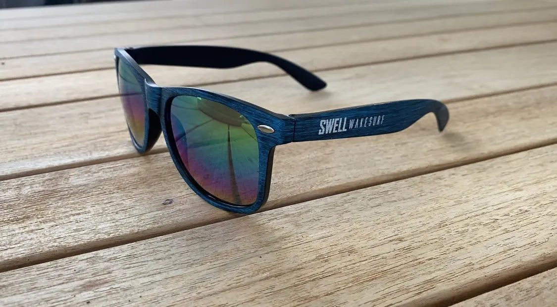 SWELL Wakesurf - Blue Woody Sunglasses